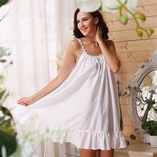 White Cotton Nightdress