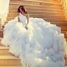 Fluffy Wedding Dresses