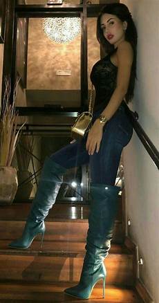 Jeans Women Boots